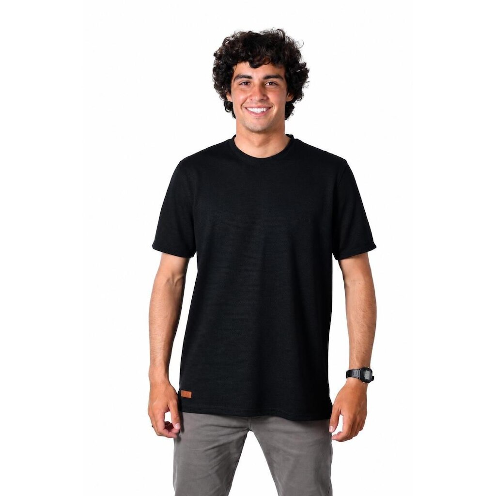 Camiseta Masculina Oceano Malha Tricot 103406
