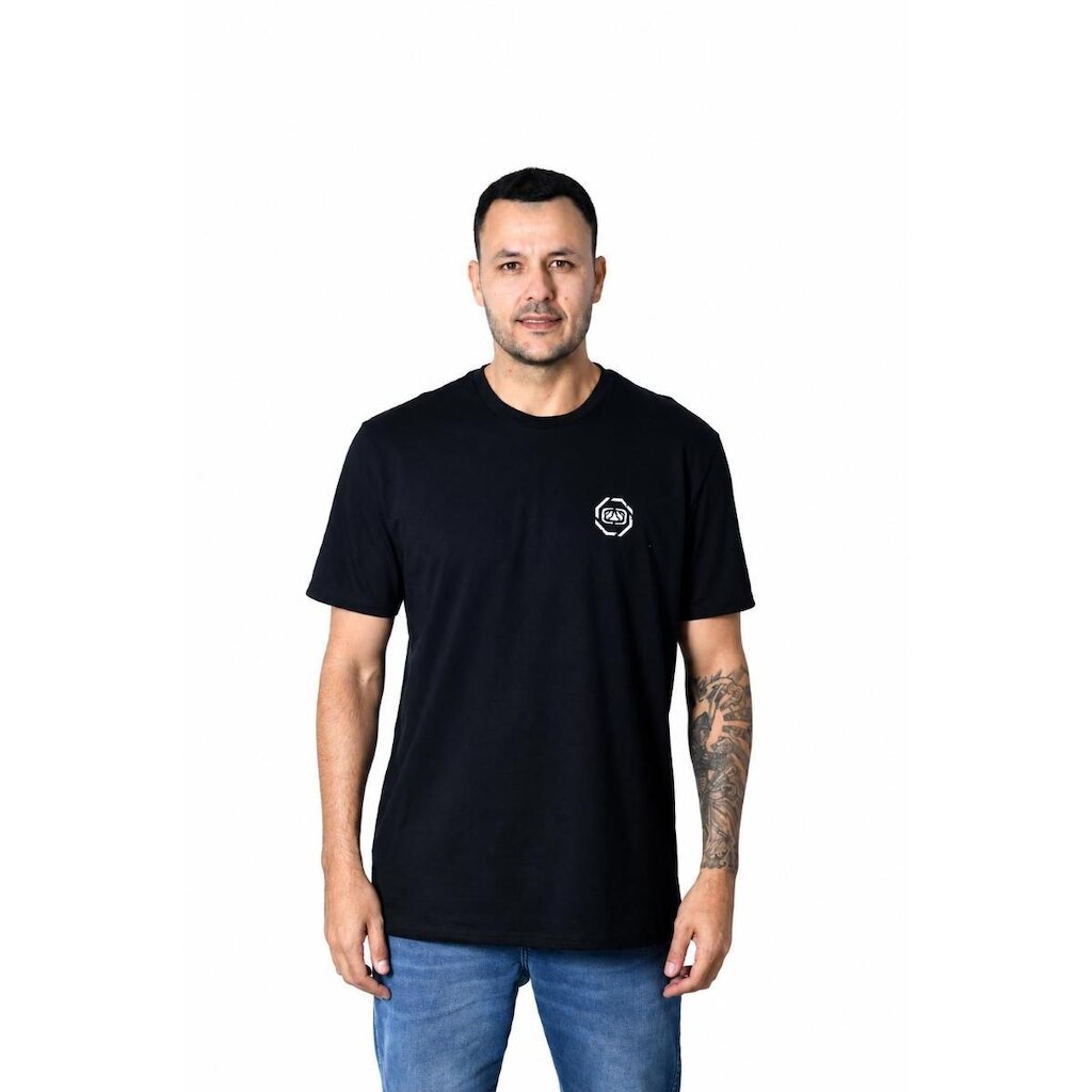 Camiseta Masculina Oceano Silk Básico Malha 19981