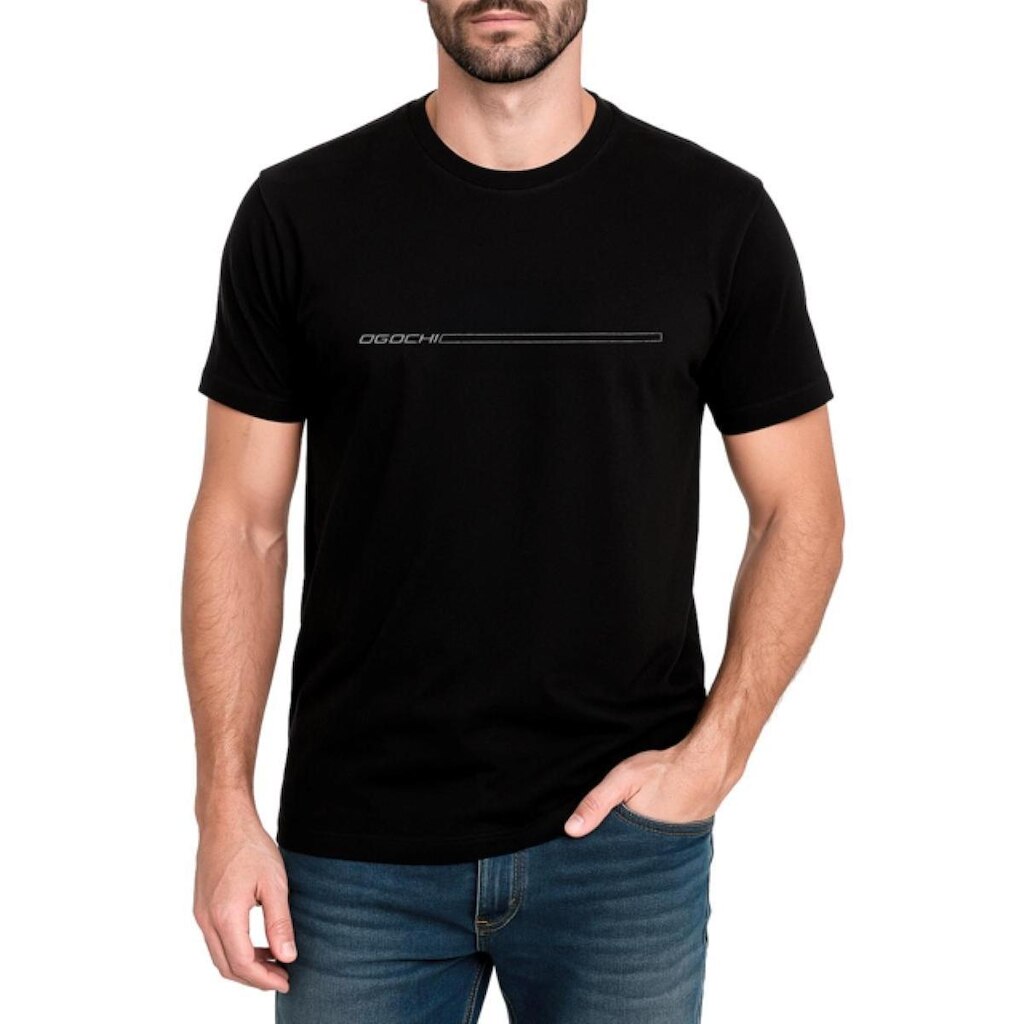 Camiseta Masculina Ogochi MC Dec Slim Concept 3011