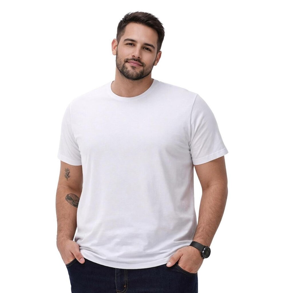 Camiseta masculina plus MC Ogochi