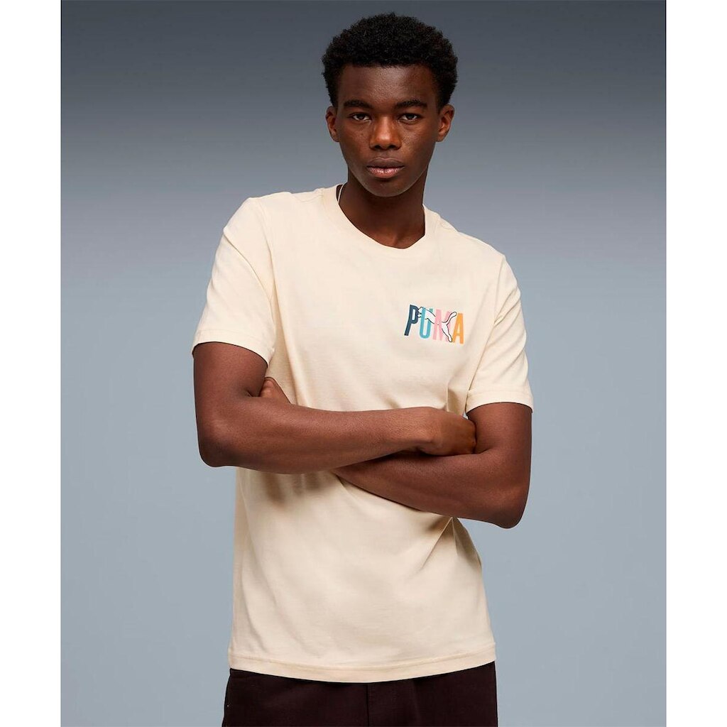 Camiseta Masculina Puma Essentials Graphics