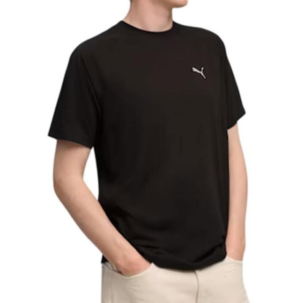 Camiseta Masculina Puma MC Evostripe Preto - 688229