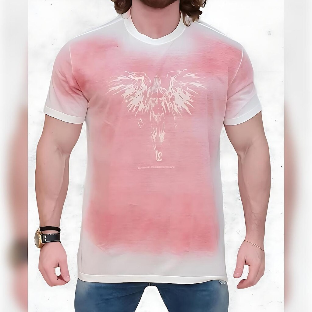Camiseta Masculina Sagitta Algodão de Anjo