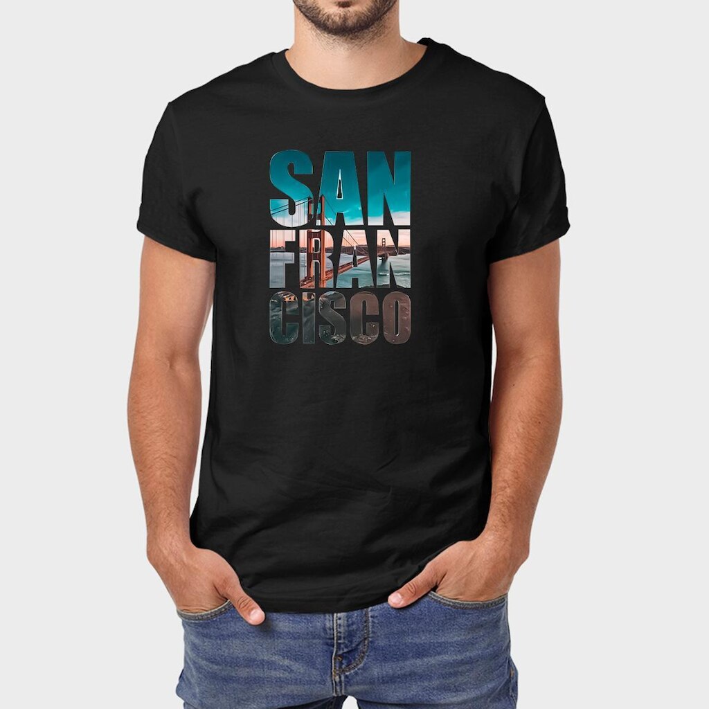 Camiseta Masculina San Francisco