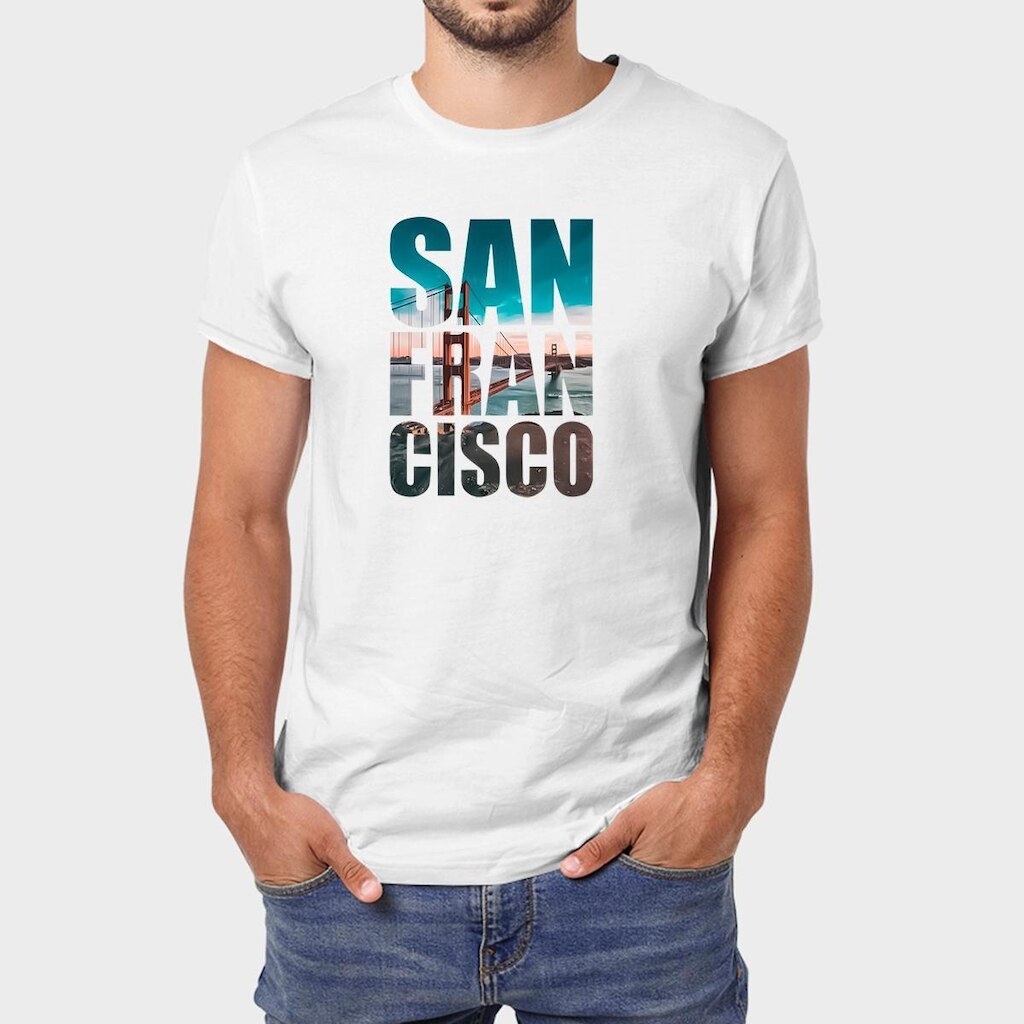 Camiseta Masculina San Francisco