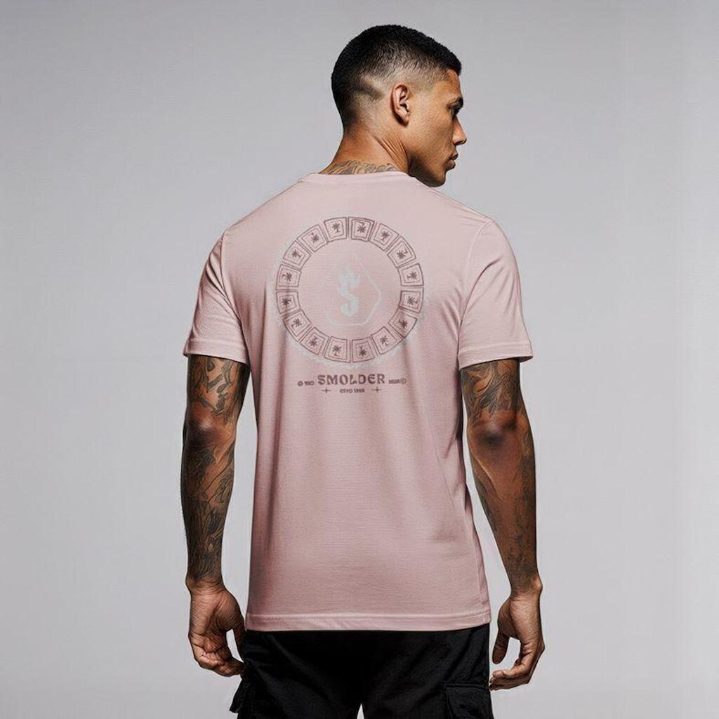 Camiseta Masculina Smolder 2101012952 Silk