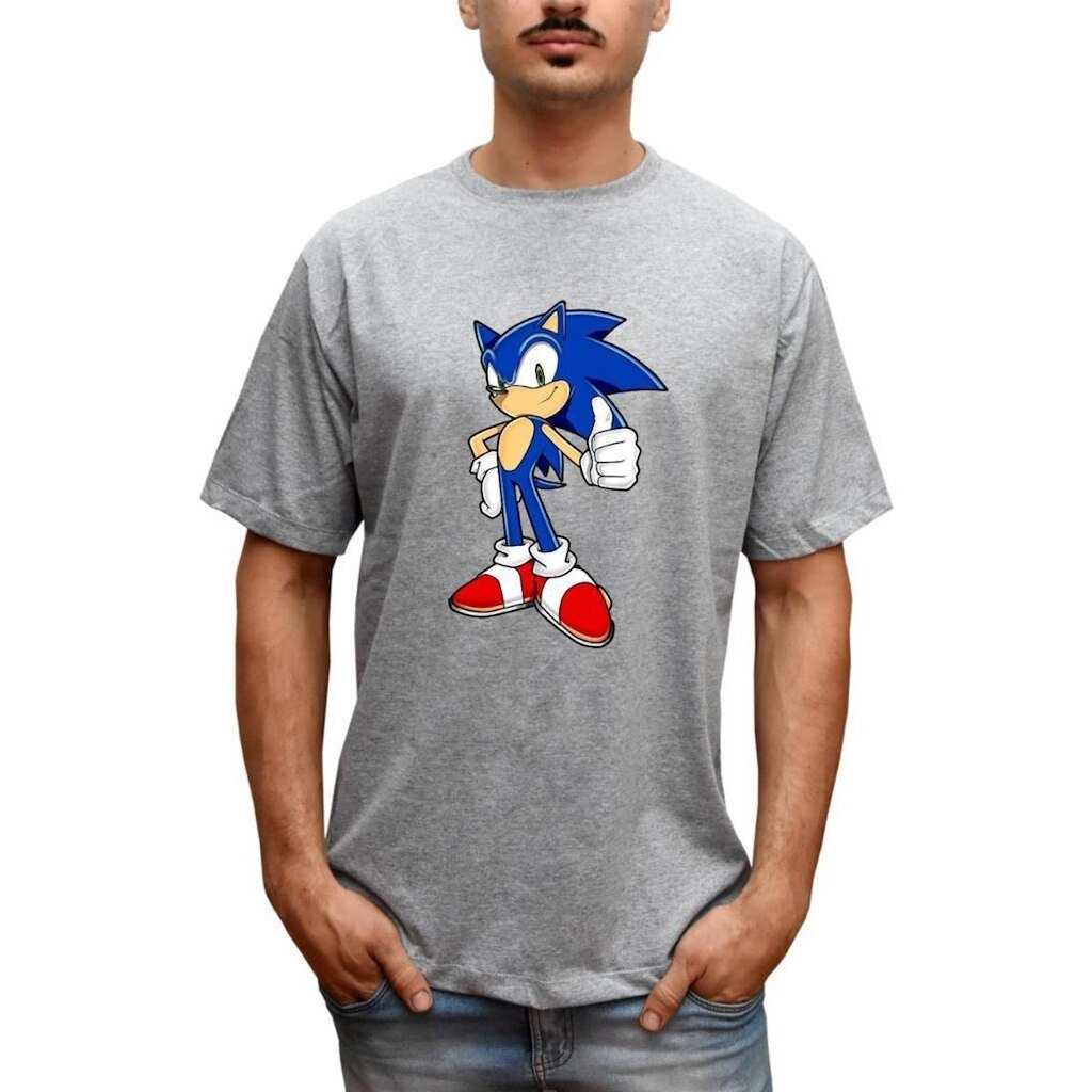 Camiseta Masculina Sonic