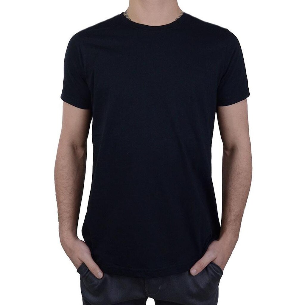 Camiseta Masculina Stoff MC Básica Preta - 04006