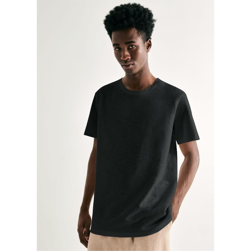 Camiseta Masculina Texturizada Regular