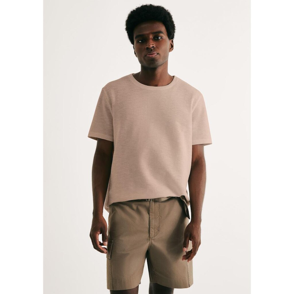 Camiseta Masculina Texturizada Regular