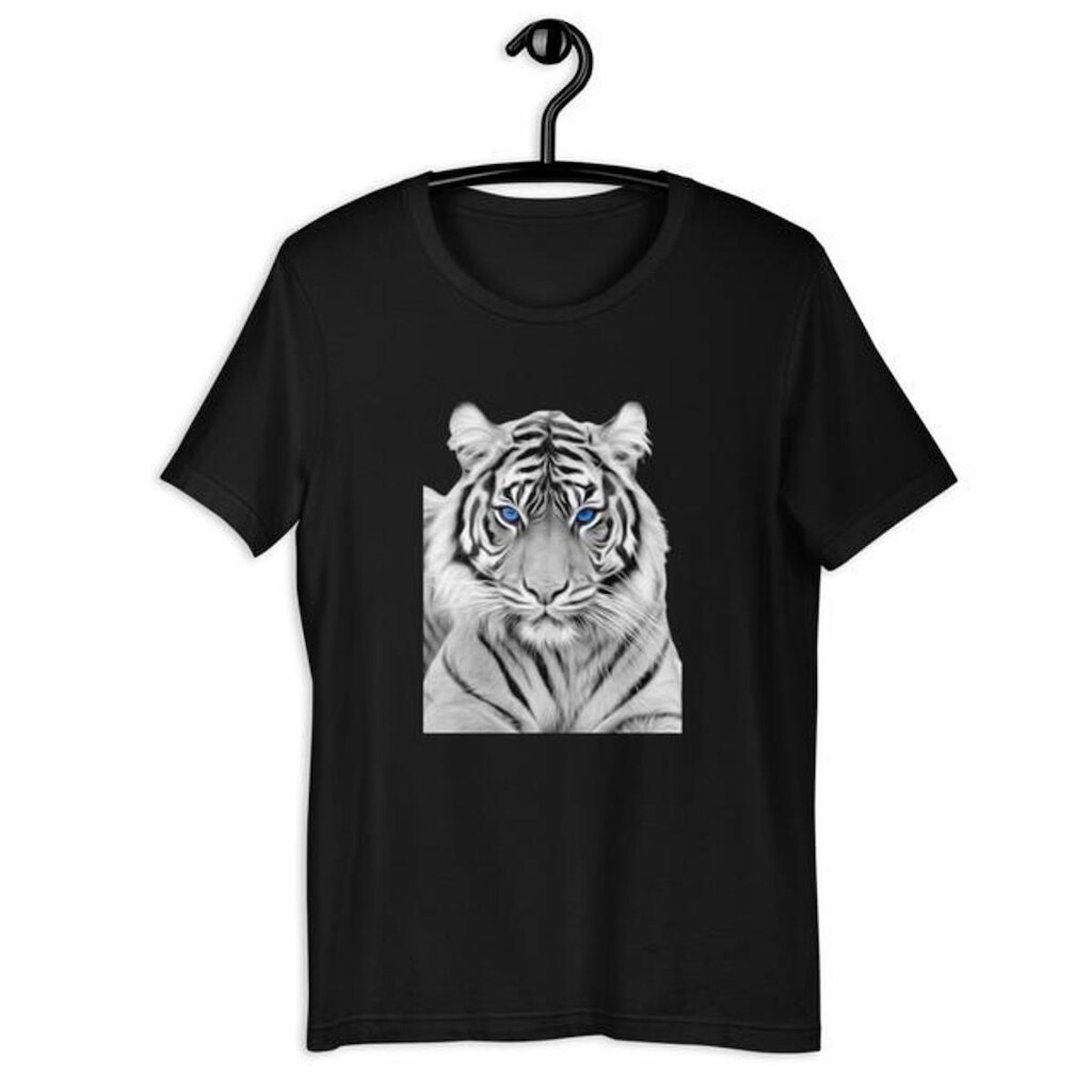 Camiseta Masculina Tigre Blue Eyes