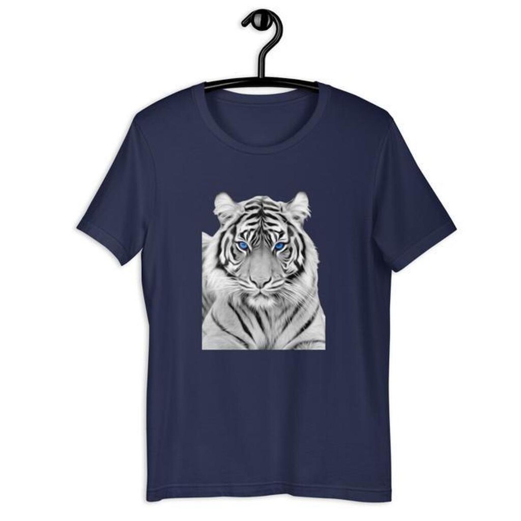 Camiseta Masculina Tigre Blue Eyes