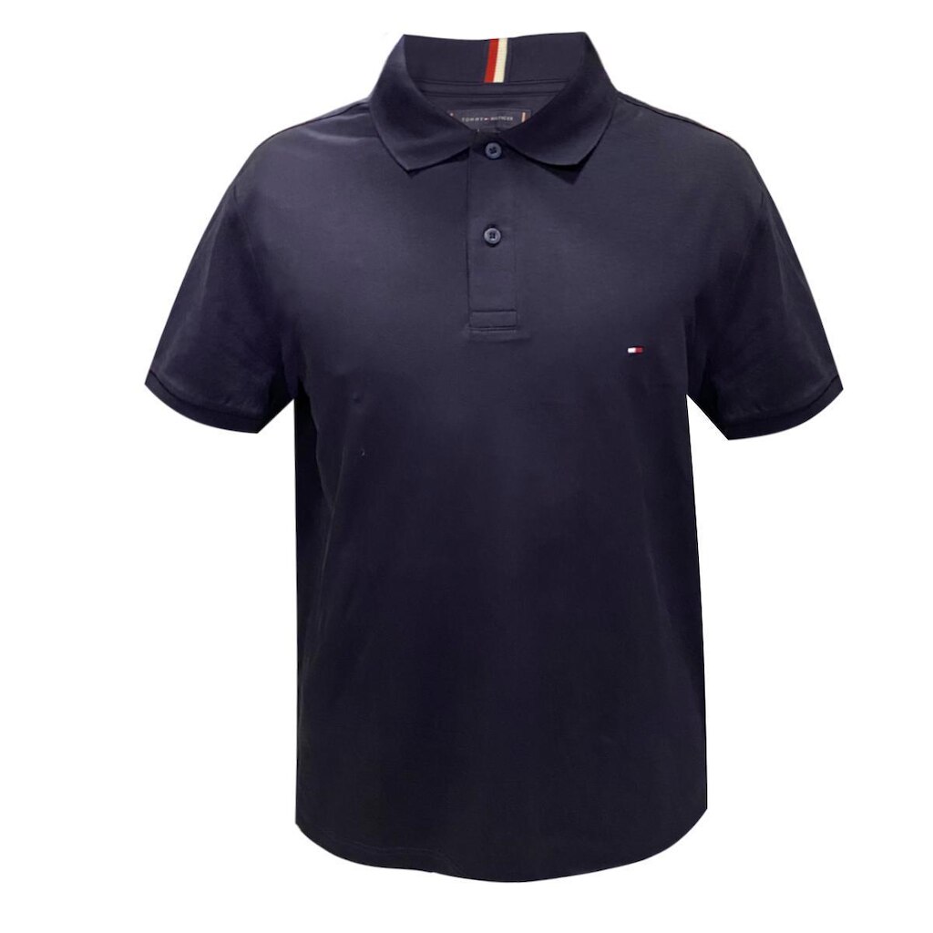 Camiseta Masculina Tommy Hilfiger 1985 Regular Polo Azul Marinho