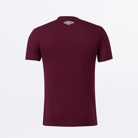 Camiseta Masculina Umbro Fluminense Concentração II 2021 - Azul Menor preço em Camiseta Masculina Umbro Fluminense Concentração II 2021 - Azul