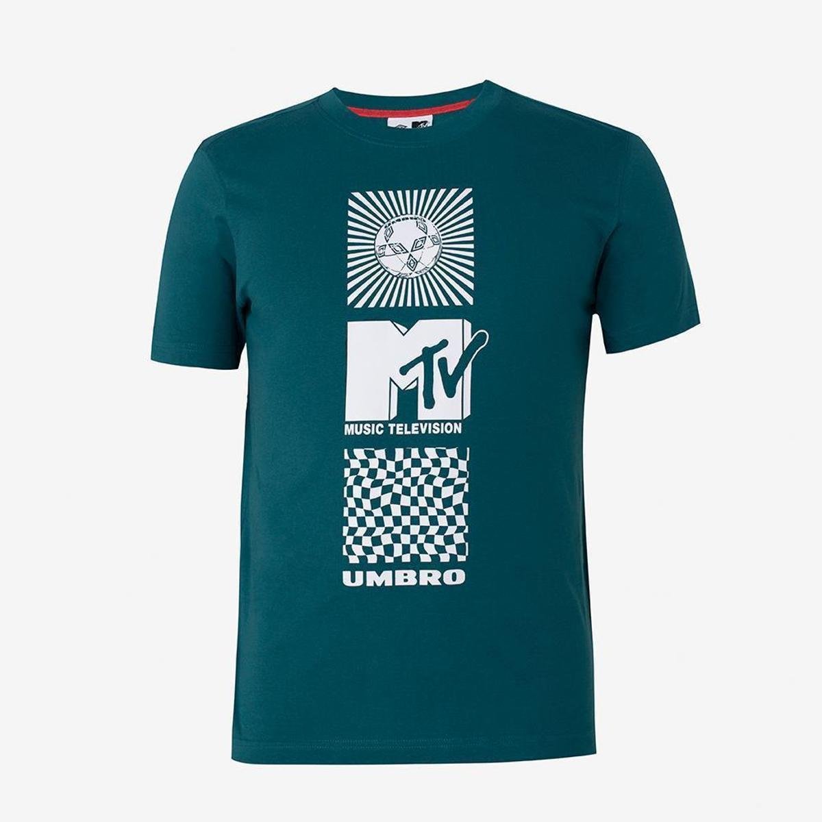 Camiseta Masculina Umbro Mtv Graphic Menor preço em Camiseta Masculina Umbro Mtv Graphic