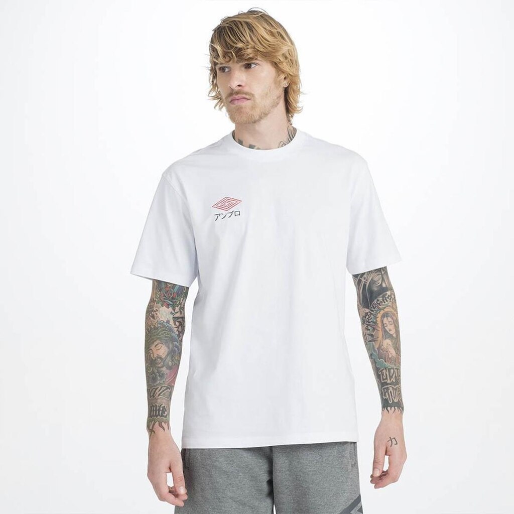 Camiseta Masculina Umbro Player- Branco