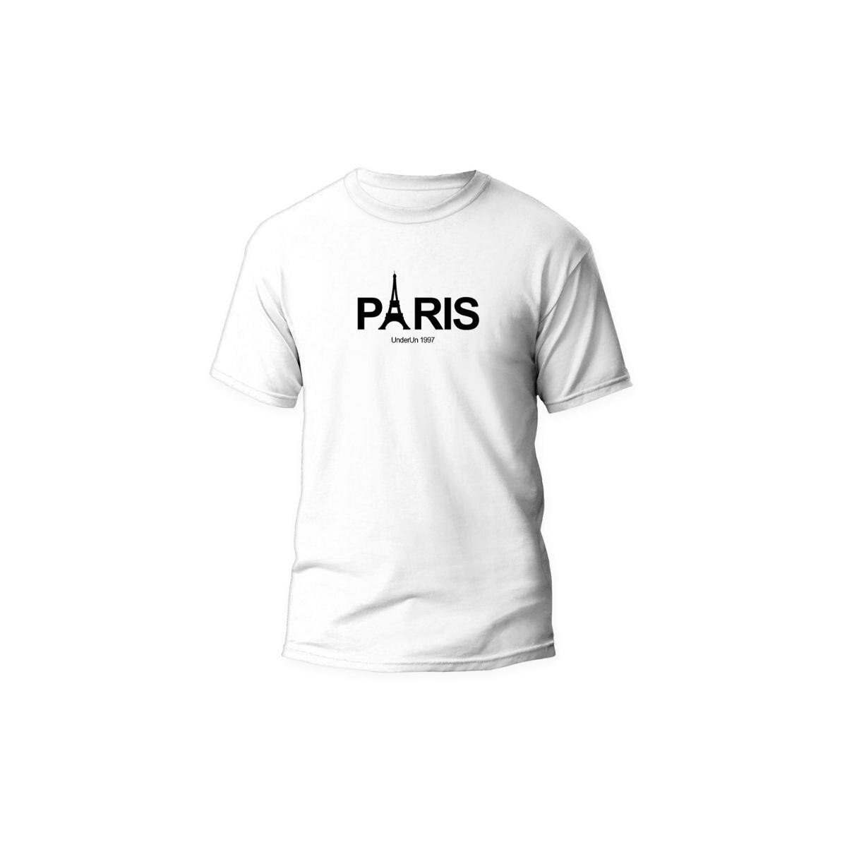 Camiseta Masculina Under Paris Estampada Basica Algodão Lisa Academia Casual Original Menor preço em Camiseta Masculina Under Paris Estampada Basica Algodão Lisa Academia Casual Original