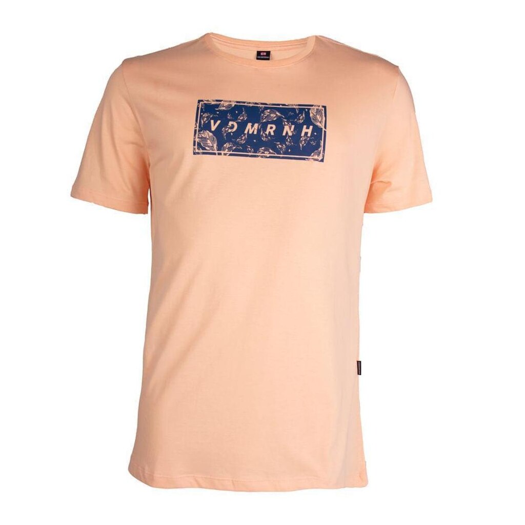 Camiseta Masculina Vida Marinha com Estampa Salmão