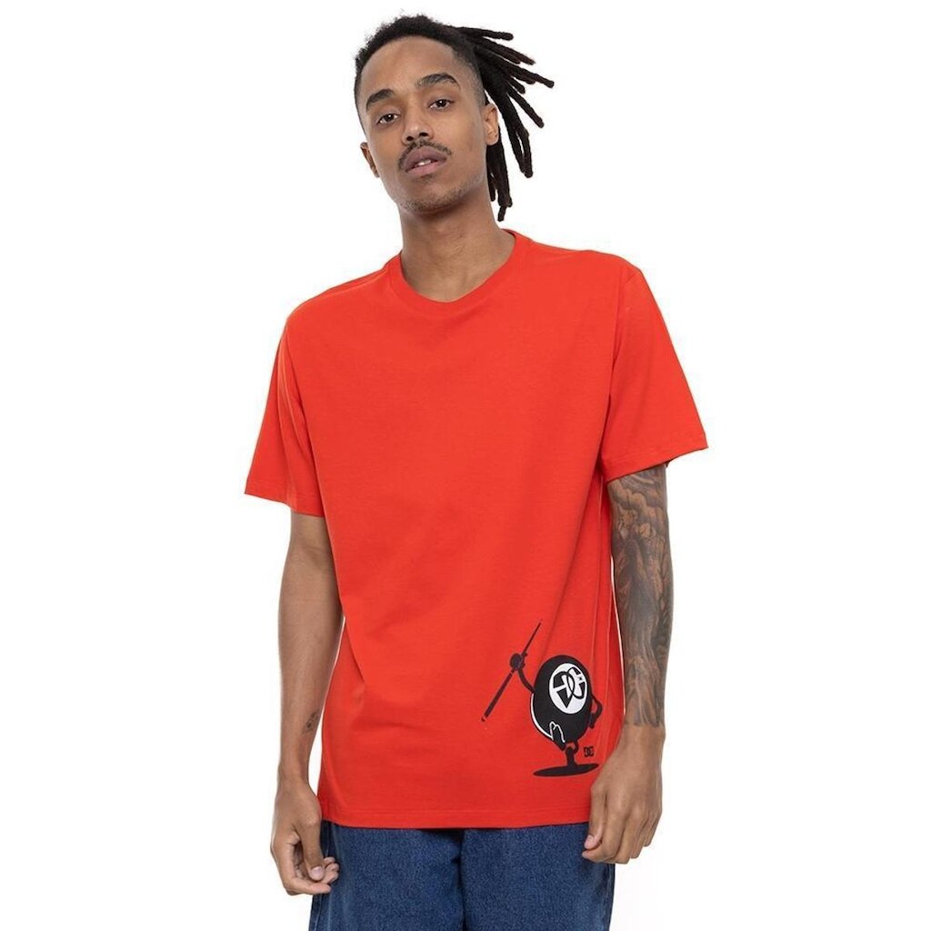 CAMISETA M/C 8 BALLS - TELHA - M