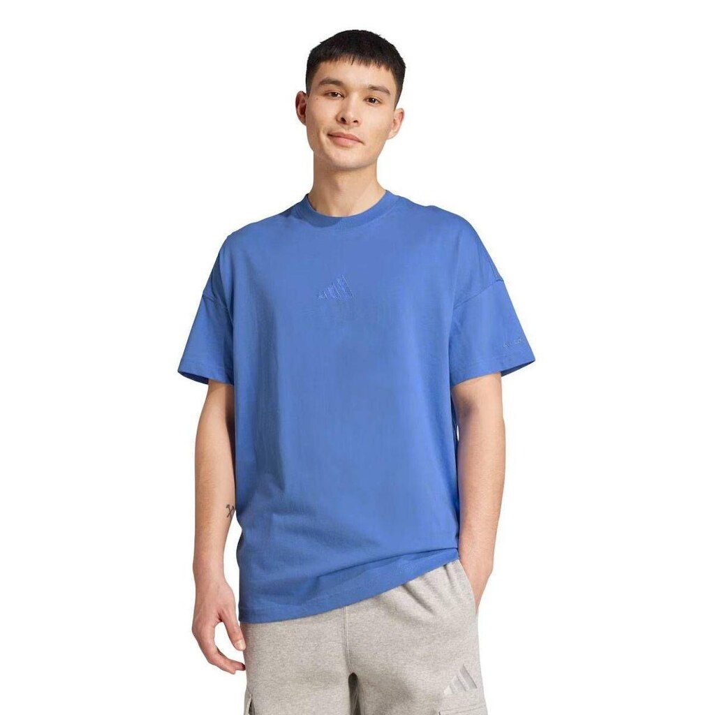CAMISETA M/C ALL SZN JX5084 - AZUL CLARO P