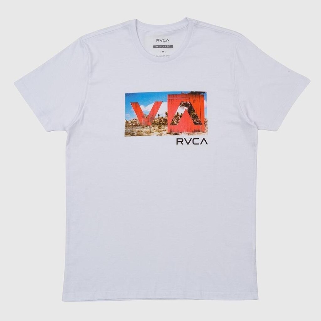 CAMISETA M/C BALANCE BOX III - BRANCO - P