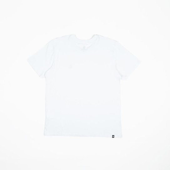 CAMISETA M/C BASIC CREW - BRANCO - G