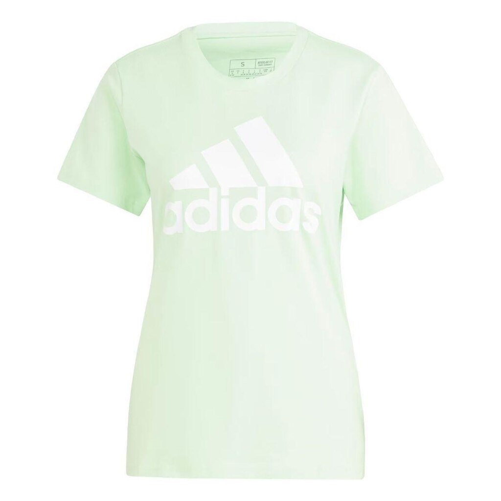 CAMISETA M/C BIG LOGO IR5409 - VERDE CLARO/BRANCO P