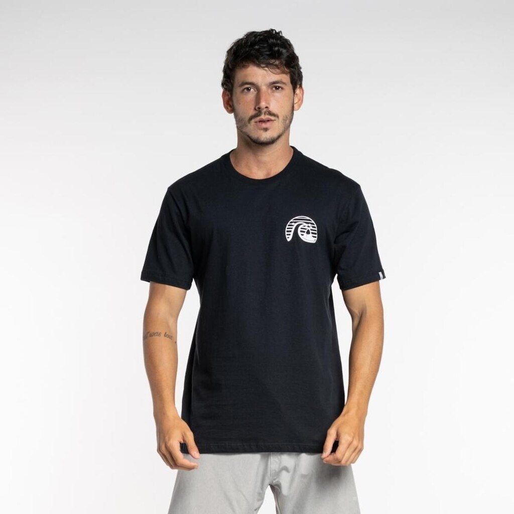 CAMISETA M/C BOLD MOVE - PRETO - M