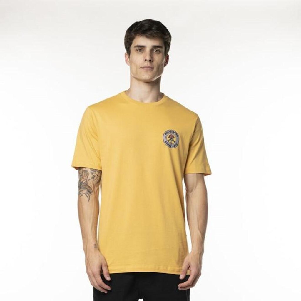 CAMISETA M/C BONEZ - MOSTARDA - GG