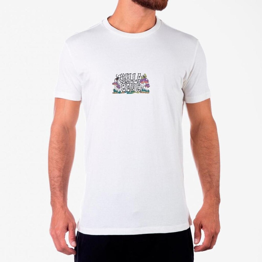 CAMISETA M/C CHEST PACK III - OFF WHITE - GG