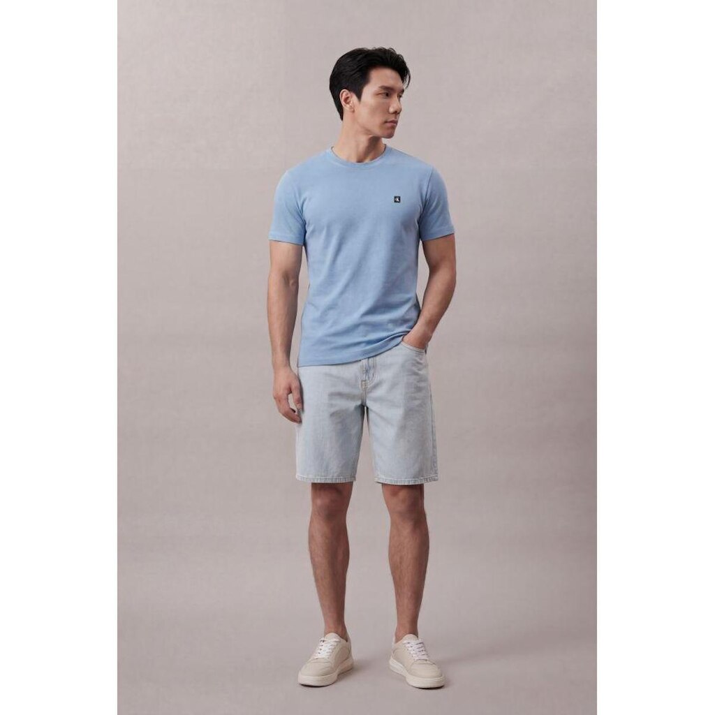 Camiseta Mc Ckj Masc Premium - Azul Claro