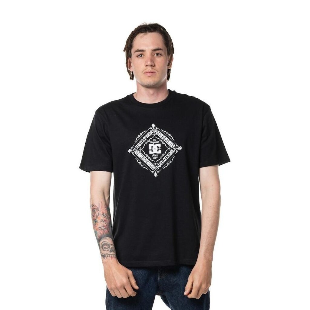CAMISETA M/C CLASSIC - PRETO - G