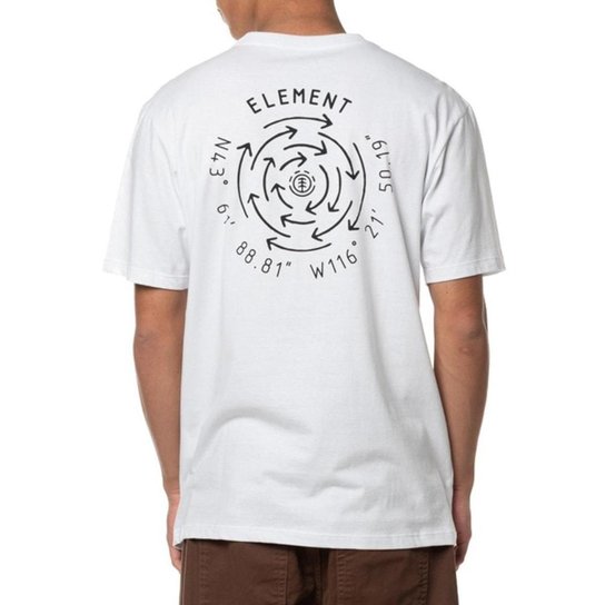 CAMISETA M/C COMPASS - BRANCO - G