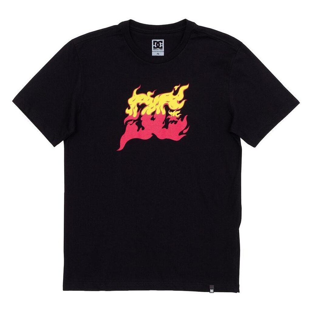 CAMISETA M/C DC BURNER TN - PRETO - 14
