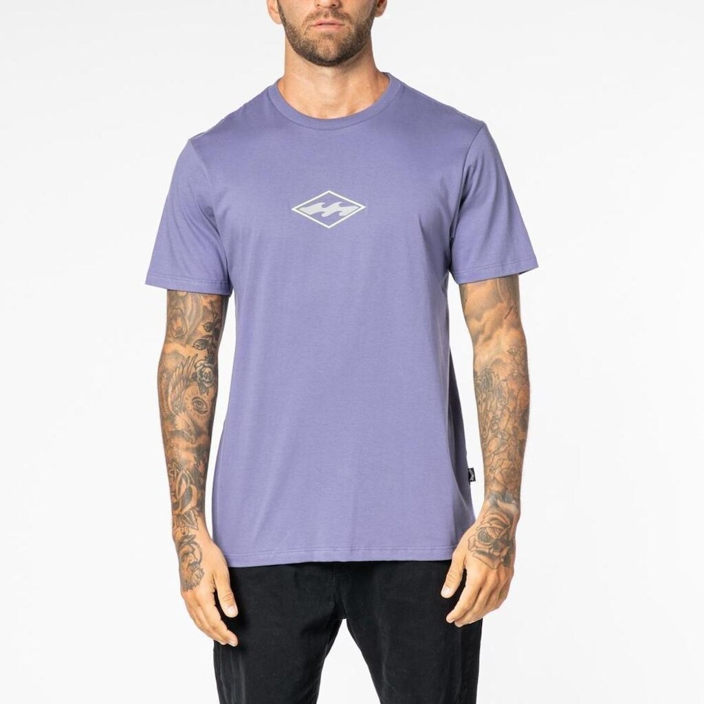 CAMISETA M/C DIAMOND WAVE II - ROXO - M