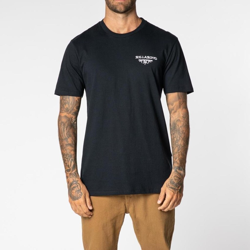 CAMISETA M/C DRAGON - PRETO - P
