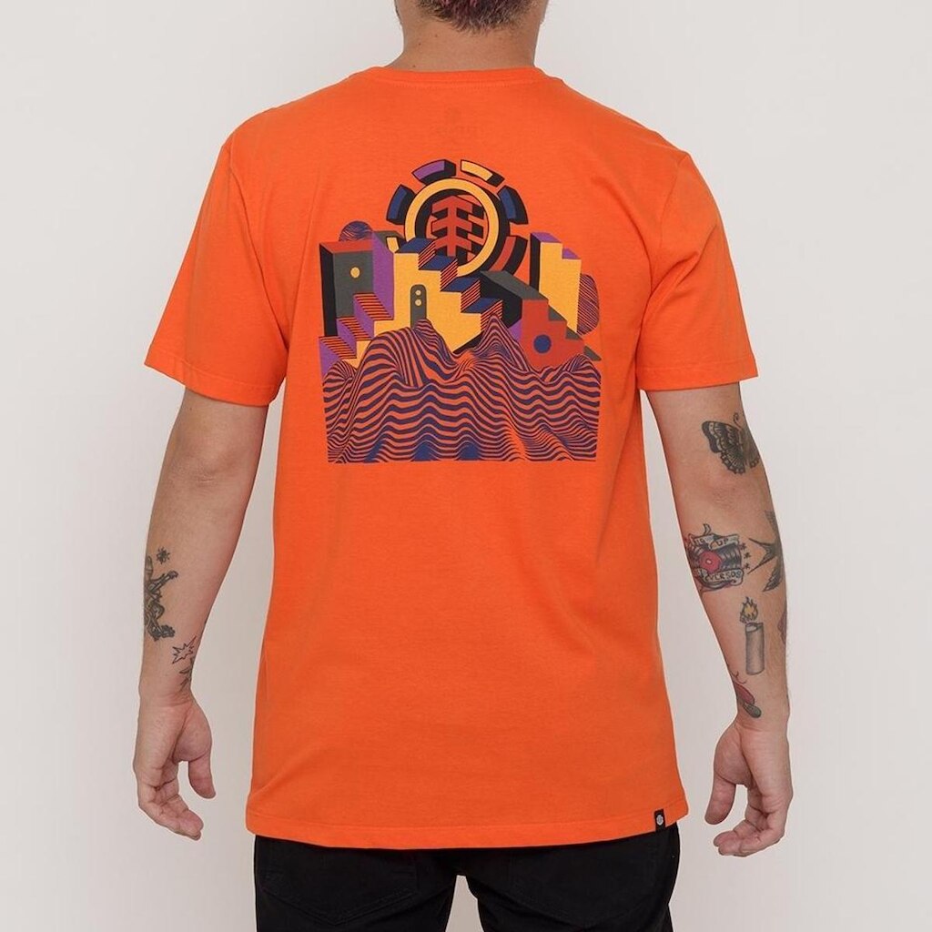 CAMISETA M/C GYPSUM - VERMELHO CLARO - GG