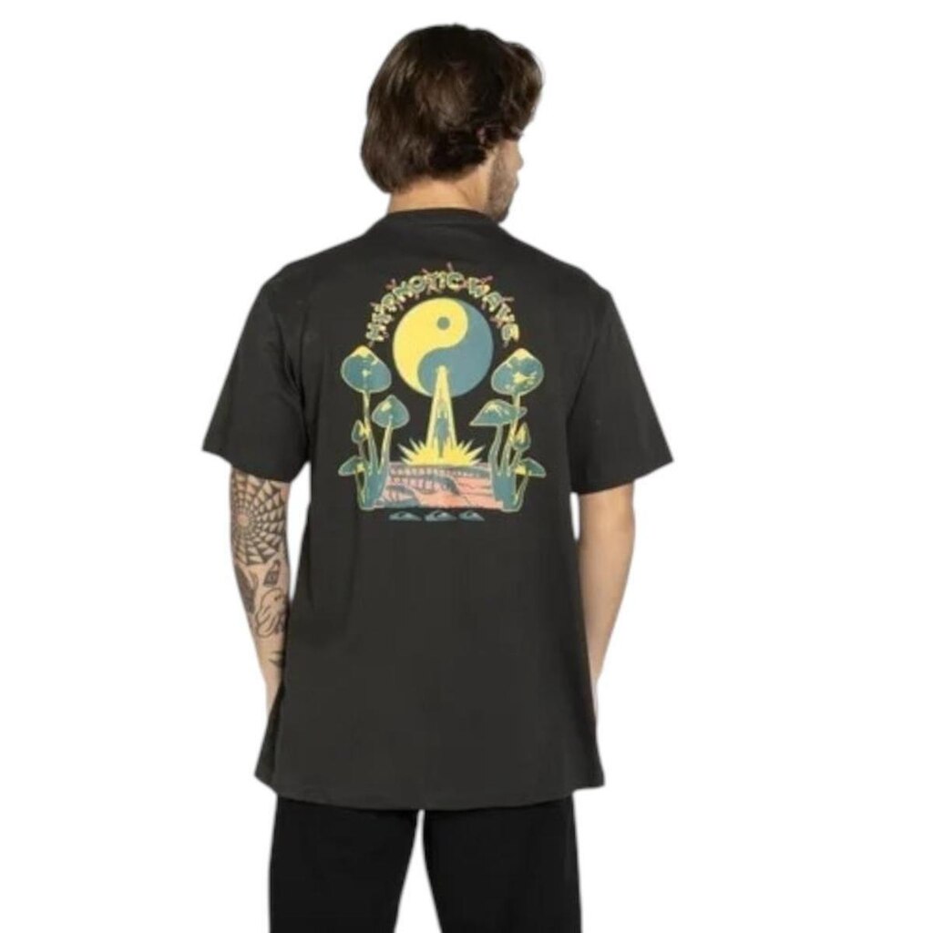 Camiseta m/c Hypnotic Wave Cinza- Quiksilver