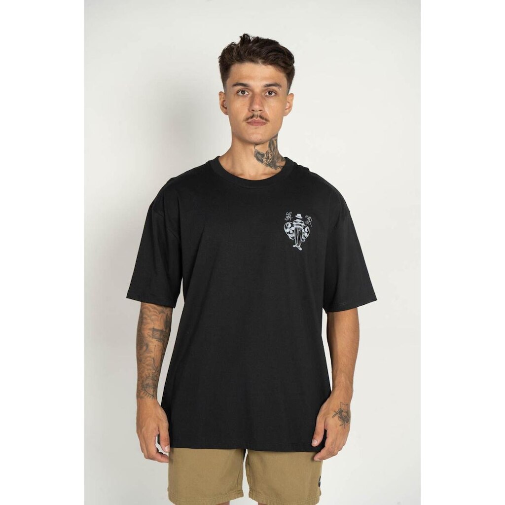Camiseta M/C Invisible Men Preto P