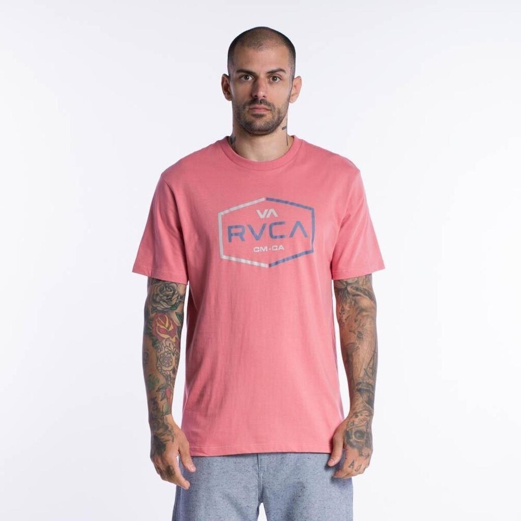 CAMISETA M/C LAYOVER - SALMAO - GG