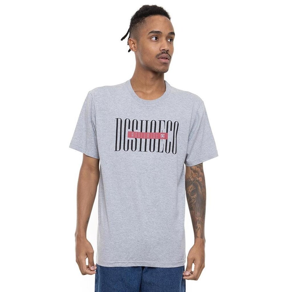 CAMISETA M/C MASSIVE - CINZA MESCLA - GG