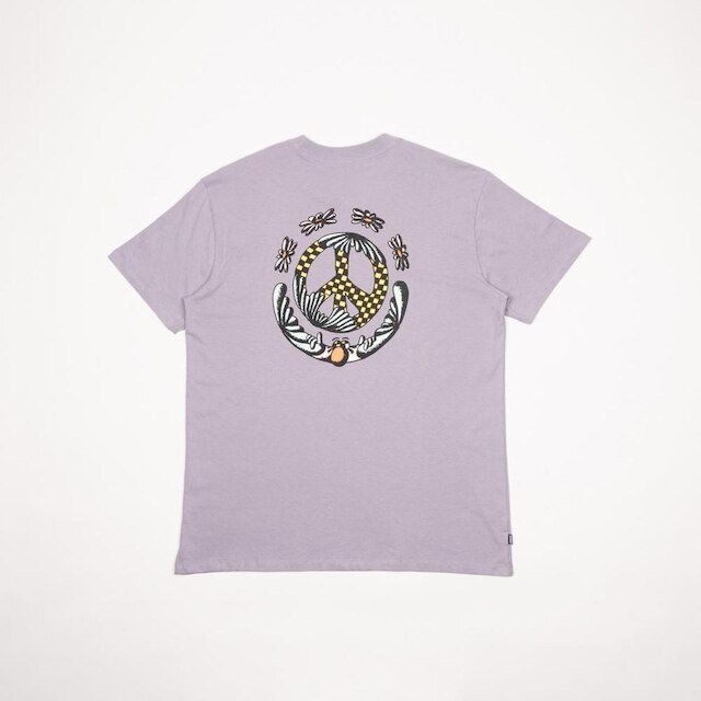 CAMISETA M/C PEACE TREE LOGO - VIOLETA - P