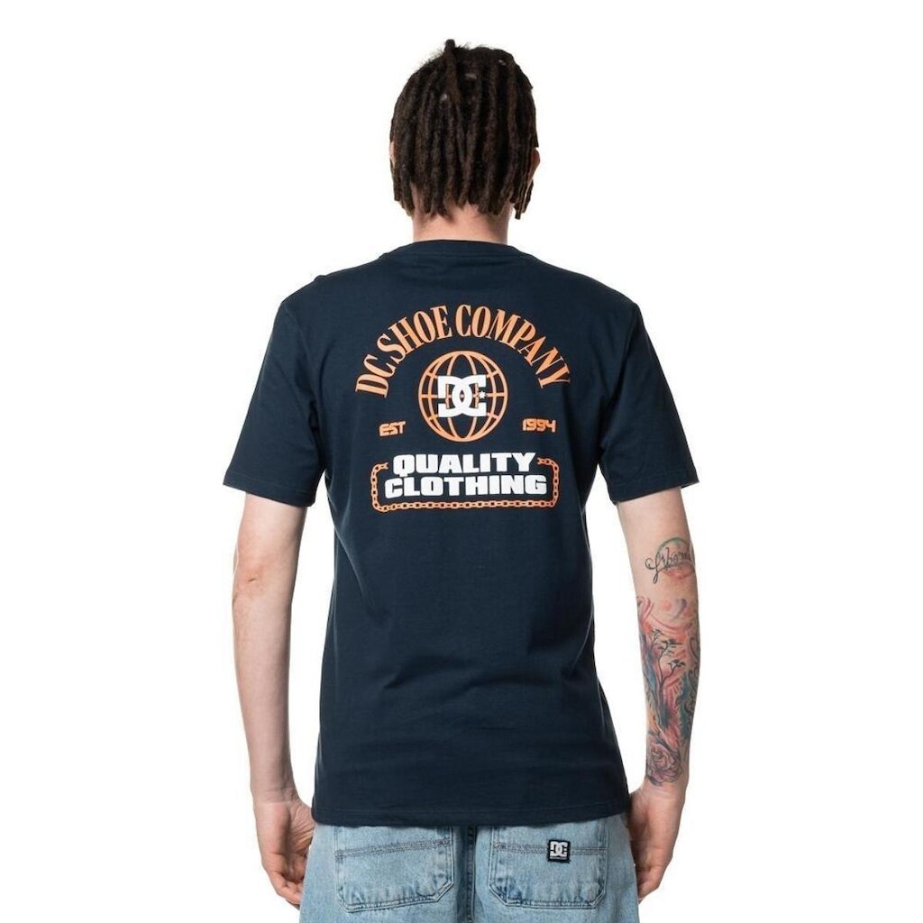 CAMISETA M/C QUALITY CONTROL - MARINHO - P