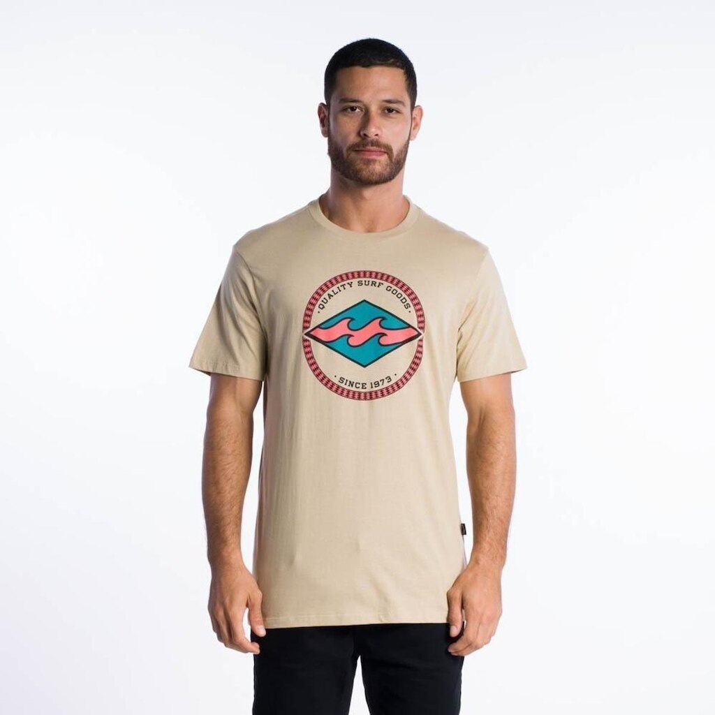 CAMISETA M/C ROTOR DIAMOND II - CAQUI - P