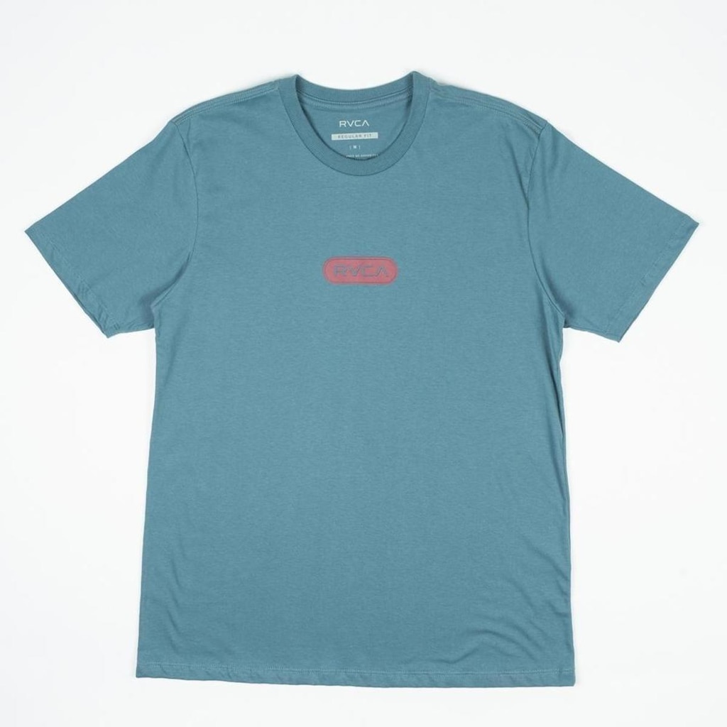 CAMISETA M/C RVCA DOSE - AZUL ESCURO - P