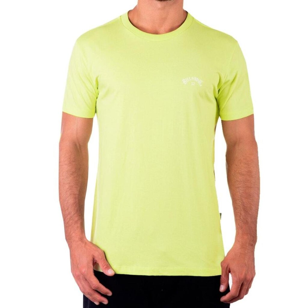 CAMISETA M/C SMALL ARCH - AMARELO CLARO - G
