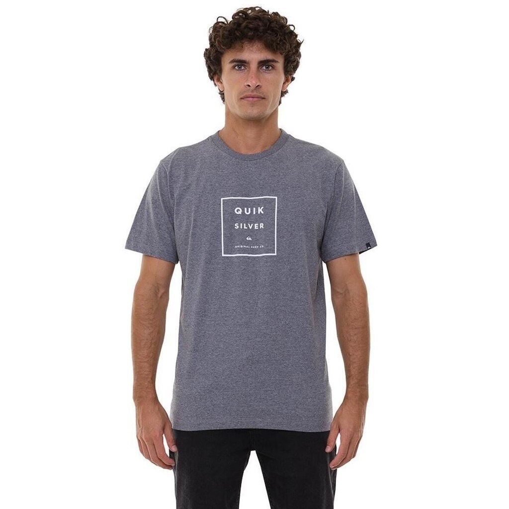 CAMISETA M/C SQUARED UP - PRETO - G