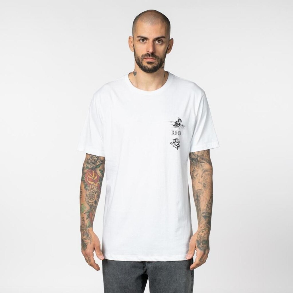 CAMISETA M/C TIGER BEACH - PRETO - G