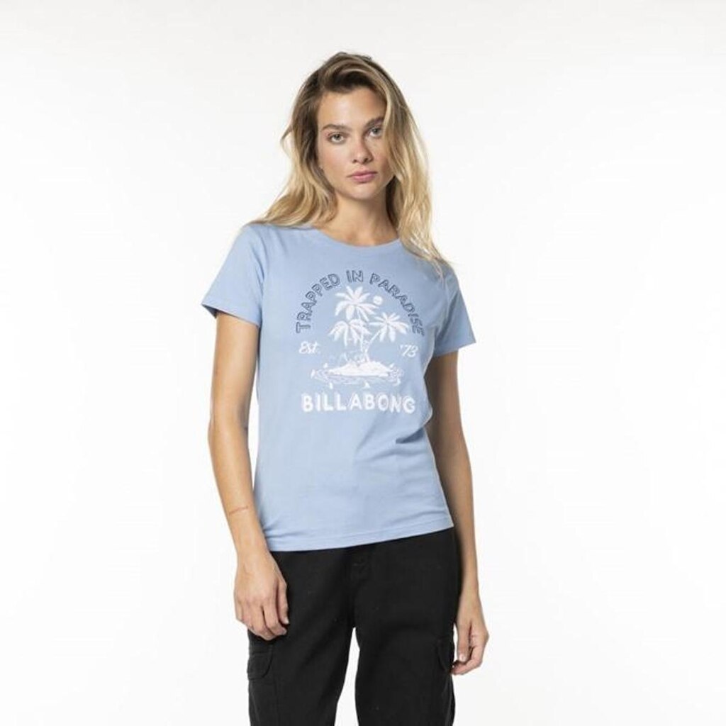 CAMISETA M/C TRAPPED IN PARADISE - AZUL - GG