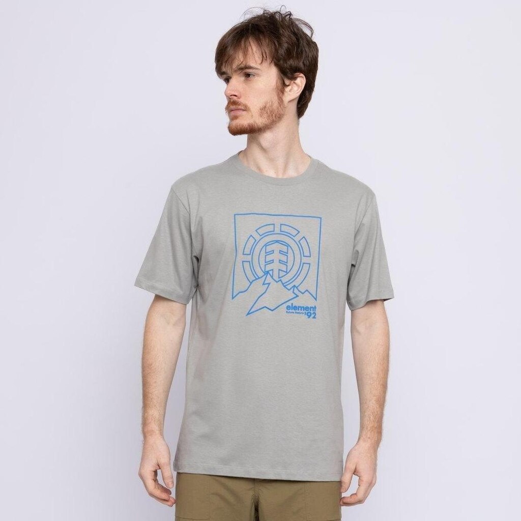 CAMISETA M/C URSA - CINZA ESCURO - GG